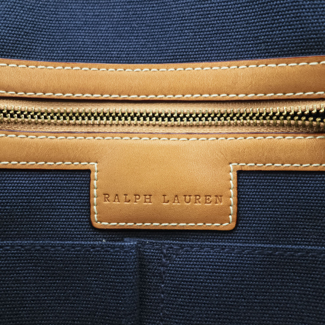Ralph Lauren ビッグポニー 刺繍 トートバッグ グリーン ネイビー キャンバス