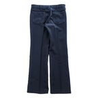 Wrangler 90年代 ヴィンテージ USA製 ランチャー ドレス ジーンズ フレアパンツ L ダークネイビー ブーツカット センタープレス 82NV