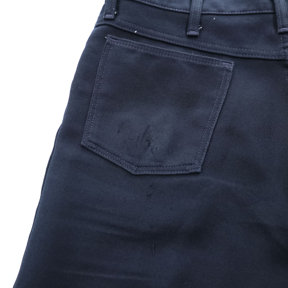 Wrangler 90年代 ヴィンテージ USA製 ランチャー ドレス ジーンズ フレアパンツ L ダークネイビー ブーツカット センタープレス 82NV