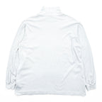 AURALEE 日本製 ハイネックカットソー LUSTER PLAITING HI NECK L/S TEE L ホワイト 24AW A00P03GT