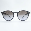 Ray-Ban RB2180-F 6230/94 Round Boston Sunglasses Opal Dark Grey Gradient Mirror Lens 51-20 150 2N