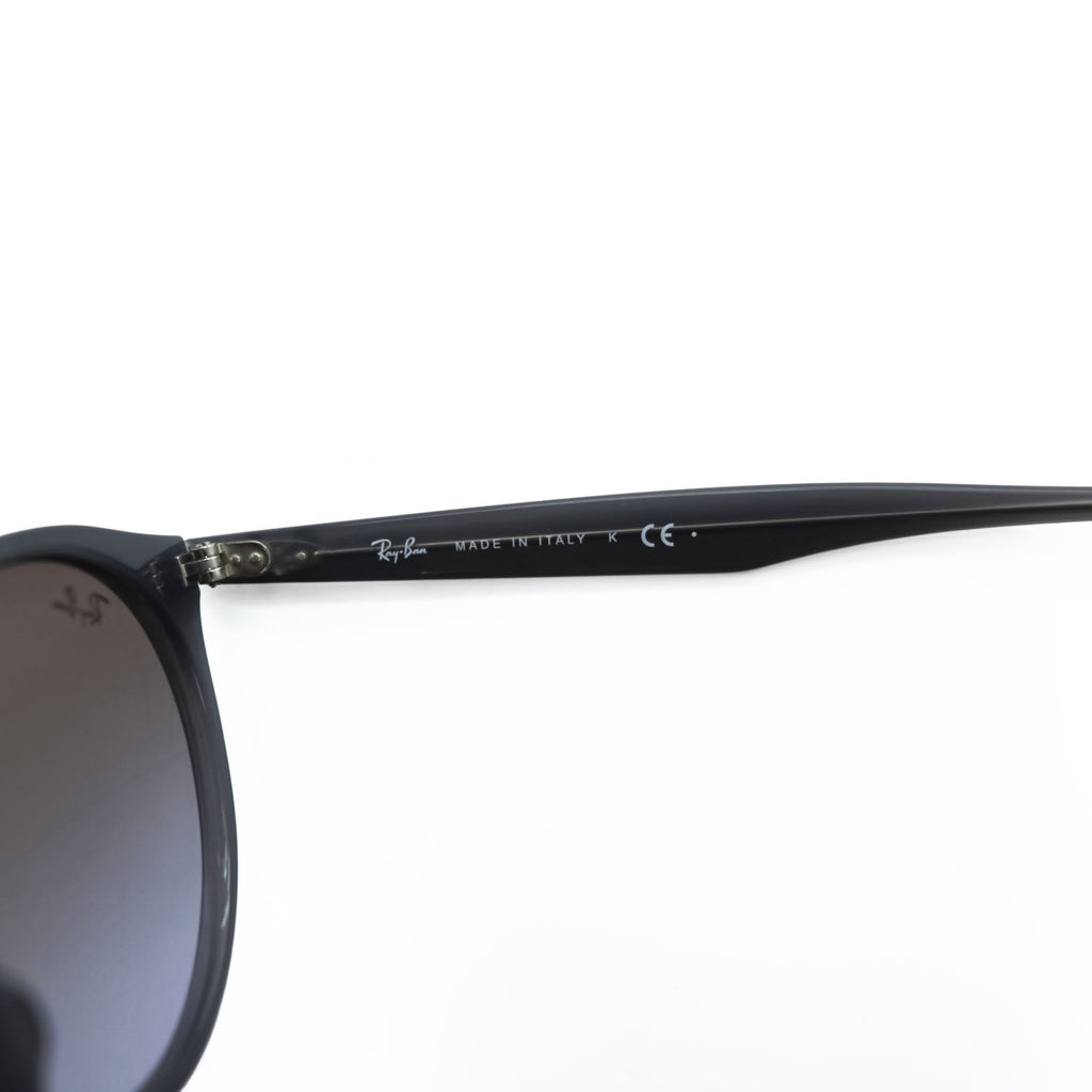 Ray-Ban RB2180-F 6230/94 Round Boston Sunglasses Opal Dark Grey Gradient Mirror Lens 51-20 150 2N
