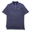 Polo Ralph Lauren Pima Cotton Polo Shirt, Size S, Navy/White Striped, Small Pony Logo Embroidery