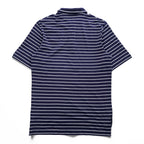 Polo Ralph Lauren Pima Cotton Polo Shirt, Size S, Navy/White Striped, Small Pony Logo Embroidery