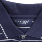 Polo Ralph Lauren Pima Cotton Polo Shirt, Size S, Navy/White Striped, Small Pony Logo Embroidery