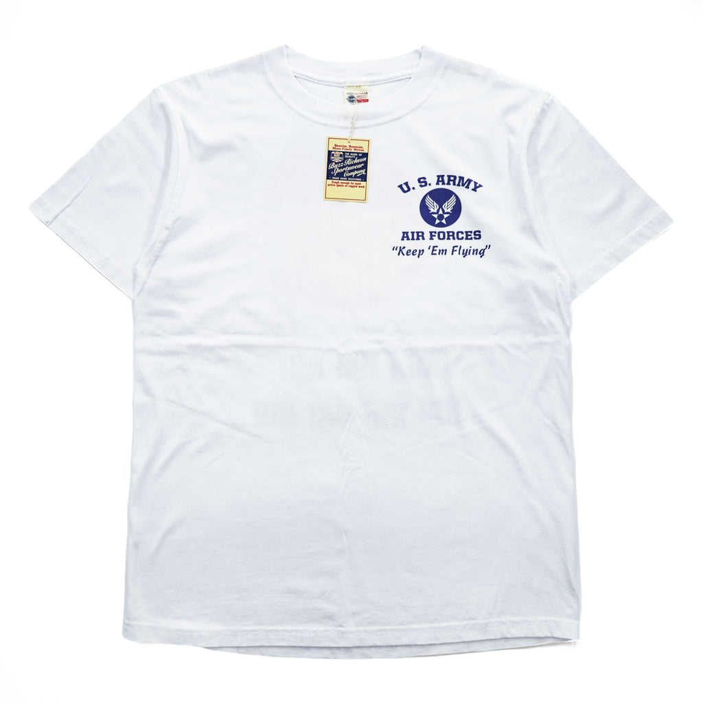 BUZZ RICKSON'S USA製 Tシャツ L ホワイト U.S.ARMY ピンナップガール The Careful Virgin BR74947 未使用品