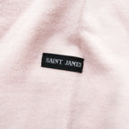 SAINT JAMES フランス製 バスクシャツ 長袖 ロングスリーブ Tシャツ M ライトピンク ボートネック