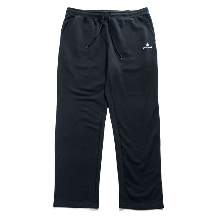 snow peak  スウェットパンツ PRINTED LOGO SWEAT PANTS XL ブラック SPS-PA-21SU001