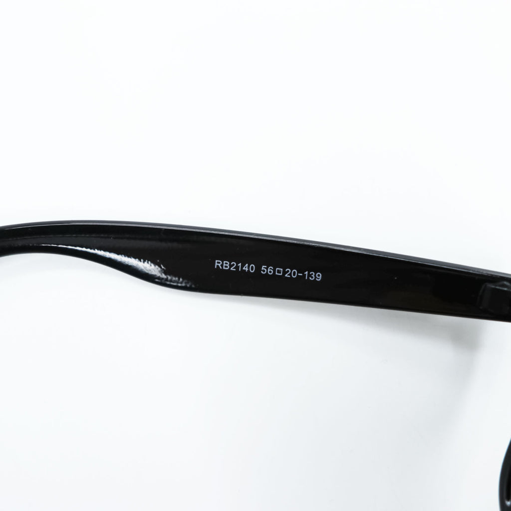 Ray-Ban ウェイファーラー ORIGINAL WAYFARER サングラス ウェリントン ブラック RB2140 56_20-139 イタリア製