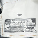 Levi's 501 USAモデル リジッド デニムパンツ ジーンズ XL インディゴ 濃紺 ボタンフライ 00501-0000