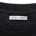 UNITED ARROWS ポンチ Tシャツ デオドラント M ブラック ストレッチ 抗菌防臭 接触冷感 1117-199-2937