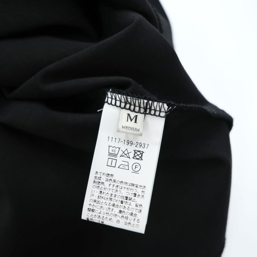 UNITED ARROWS ポンチ Tシャツ デオドラント M ブラック ストレッチ 抗菌防臭 接触冷感 1117-199-2937