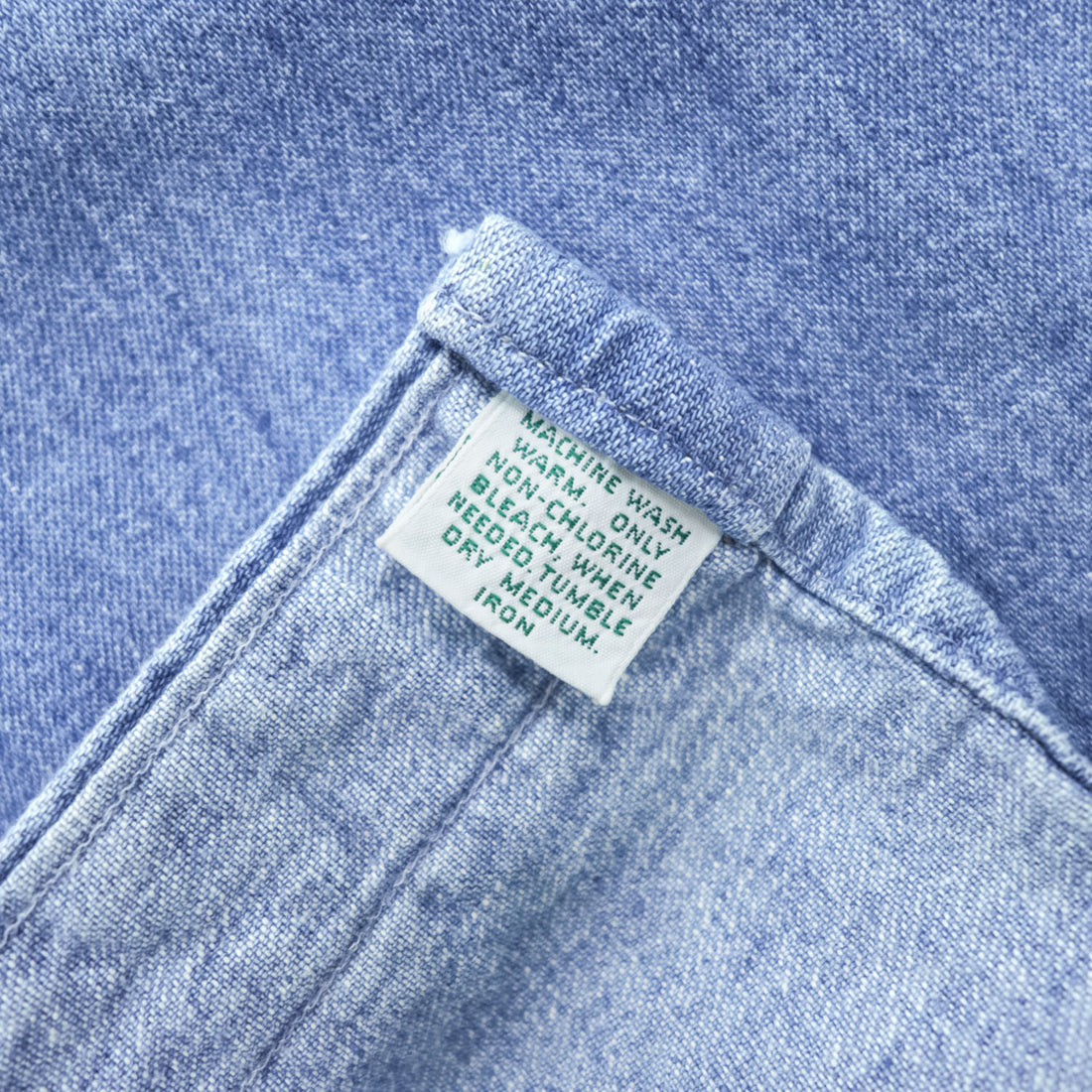 Polo Ralph Lauren 90年代 USA製 ヴィンテージ 長袖 デニム シャツ XL ブルー ボタンダウン エンブレム 刺繍