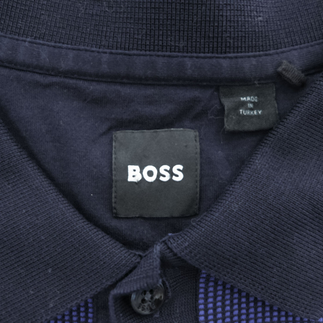 HUGO BOSS ポロシャツ XXL ネイビー H-Parlay 431 50518563 トルコ製