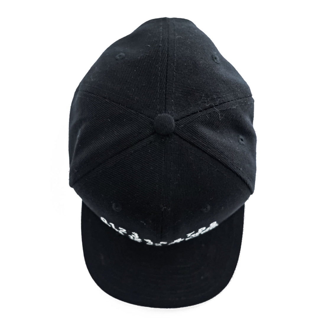 40oz NYC スナップバック ベースボールキャップ ブラック NUMBERS SNAPBACK マルジェラ モチーフ カレンダー 刺繍