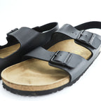 BIRKENSTOCK ミラノ Milano バックストラップ サンダル 29cm ブラック コルクフットベッド ドイツ製