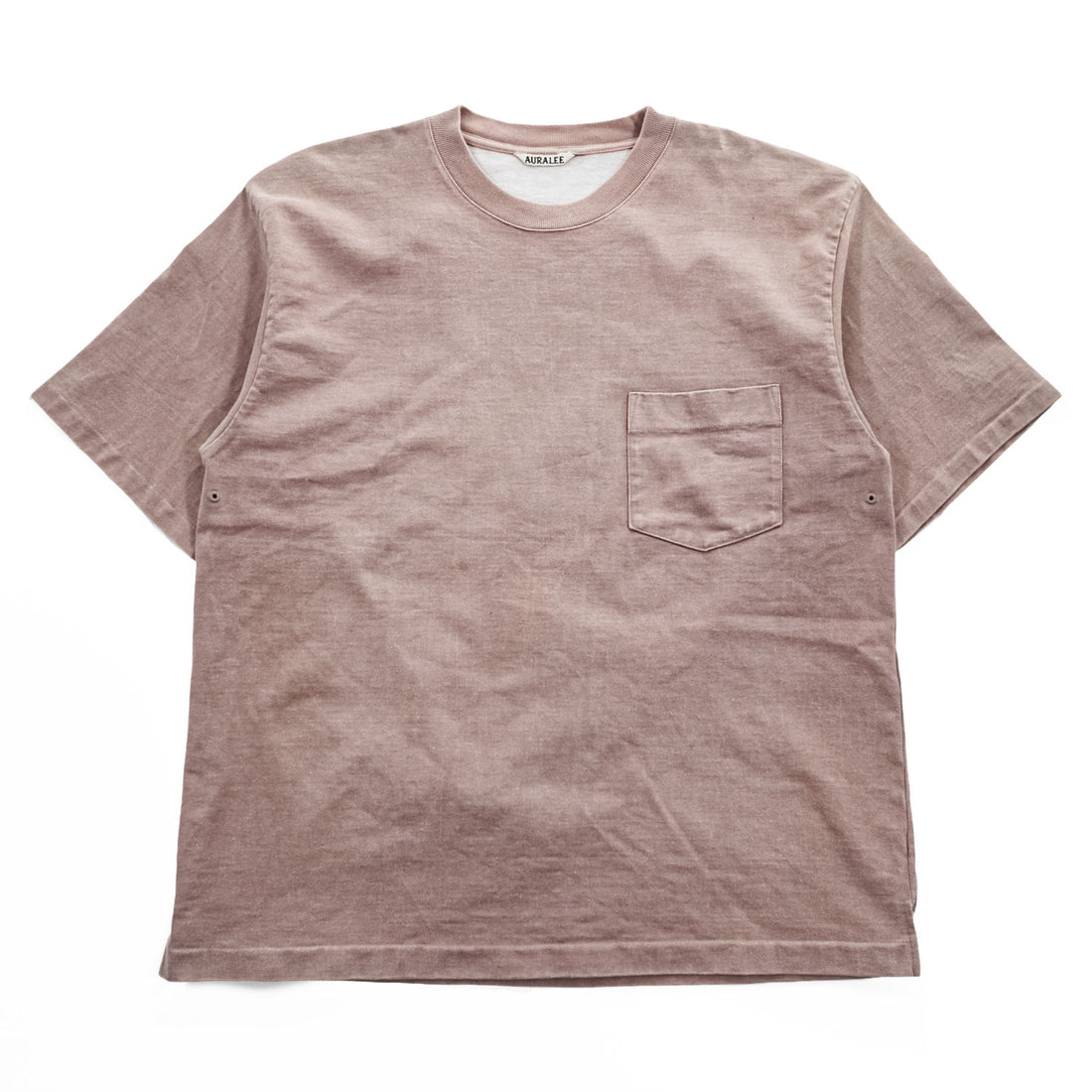 AURALEE 日本製 ポケット Tシャツ STAND UP TEE 4 コットン A9ST01SU