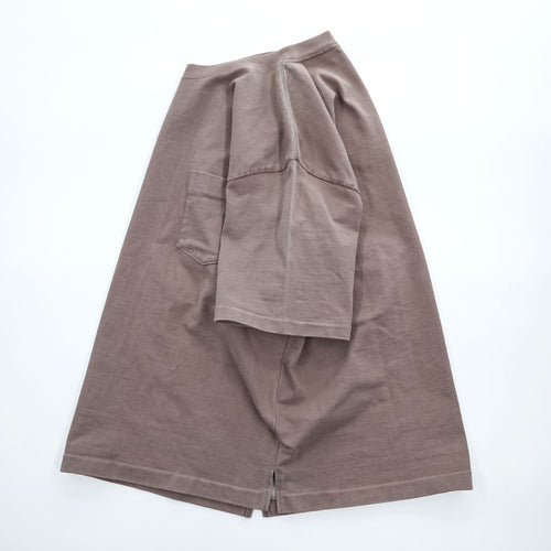 AURALEE Made in Japan STAND UP TEE Pocket T-Shirt L Purple Brown A9ST01SU