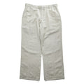 PERRY ELLIS PORTFOLIO リネン スラックス パンツ 36×30 ナチュラル ベージュ FOLIO-FLEX CLASSIC FIT