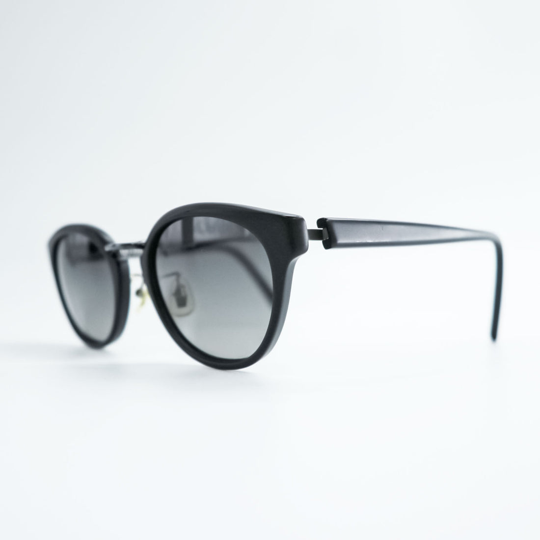 金子眼鏡 ( KANEKO OPTICAL ) 日本製 サングラス 偏光レンズ クラウンパント ブラック M-TITANIUM チタン POLARIZED LENS KOS-25 BKMP 51_21 145