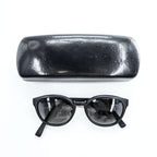 金子眼鏡 ( KANEKO OPTICAL ) 日本製 サングラス 偏光レンズ クラウンパント ブラック M-TITANIUM チタン POLARIZED LENS KOS-25 BKMP 51_21 145