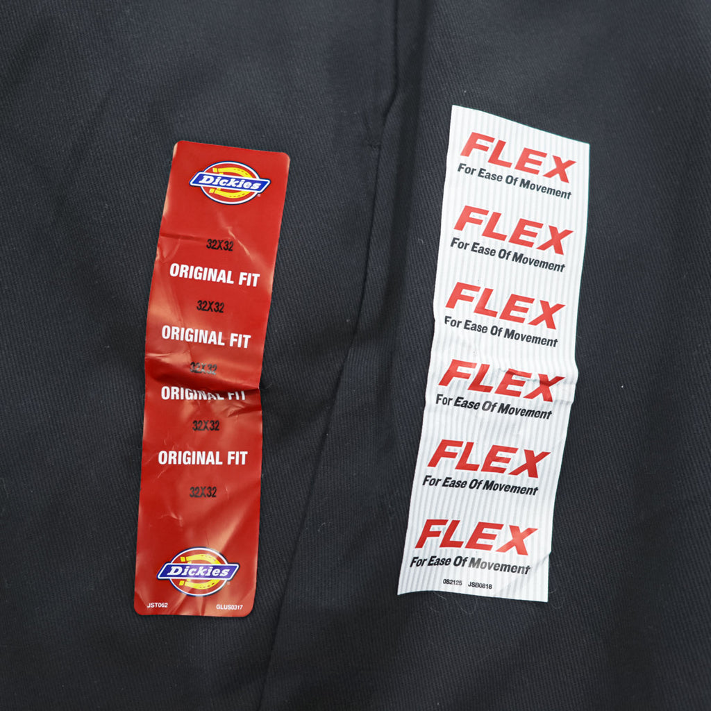 Dickies 874 ORIGINAL FIT FLEX ワークパンツ チノパンツ 32 x 32 ブラック 11874BK 未使用品
