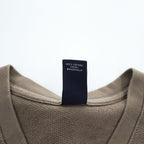 LANDS' END 90年代 ヴィンテージ Vネック コットンニット ベスト M 吊り編み プルオーバー