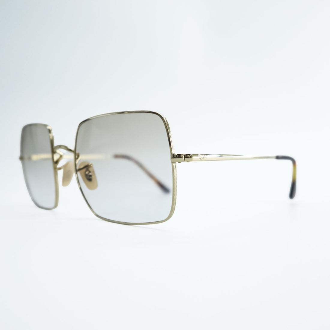 Ray-Ban サングラス スクエア 1971 SQUARE CLASSIC ゴールド ブラウン メタルフレーム RB1971 9147/51 54_19 145 2N イタリア製