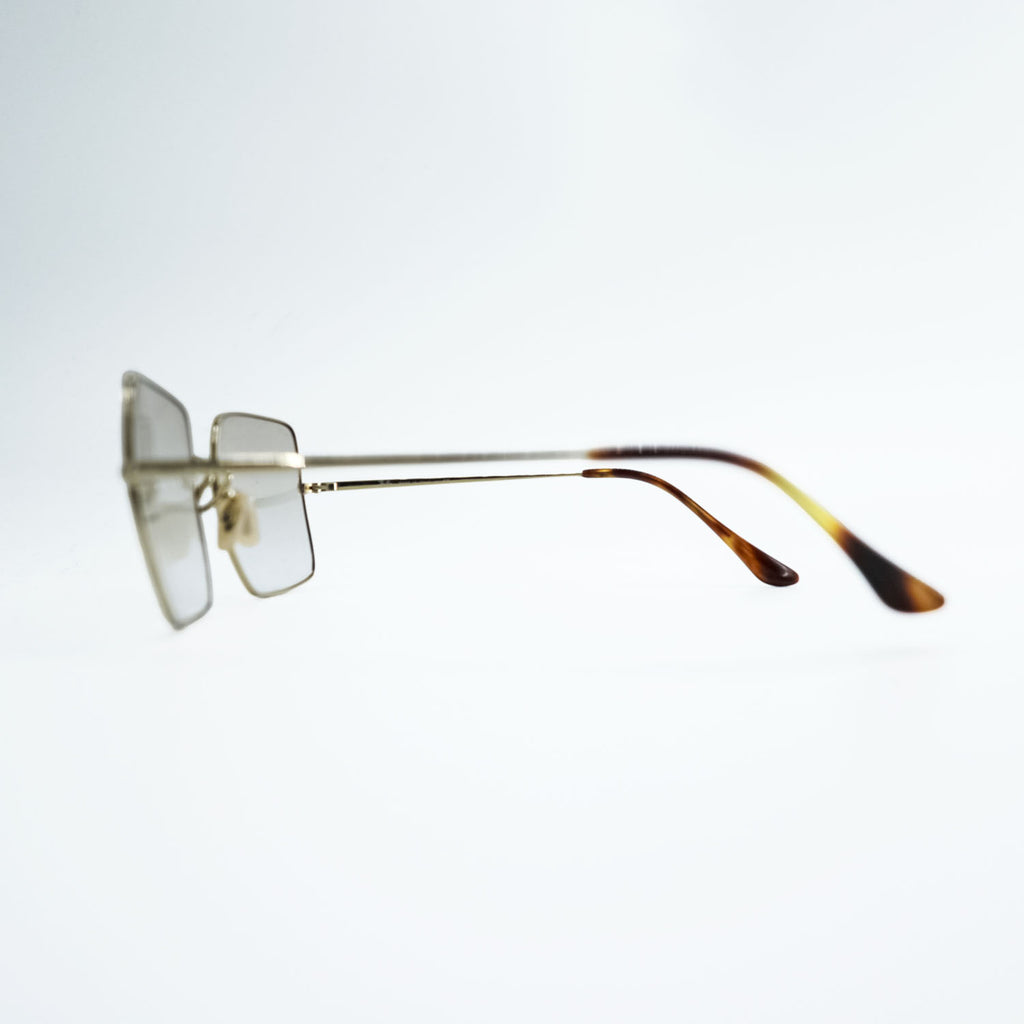 Ray-Ban サングラス スクエア 1971 SQUARE CLASSIC ゴールド ブラウン メタルフレーム RB1971 9147/51 54_19 145 2N イタリア製