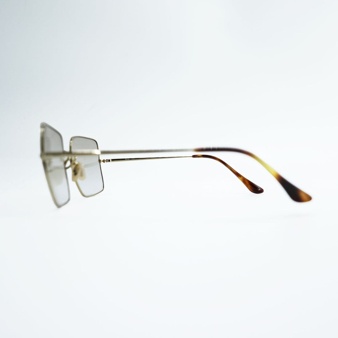 Ray-Ban サングラス スクエア 1971 SQUARE CLASSIC ゴールド ブラウン メタルフレーム RB1971 9147/51 54_19 145 2N イタリア製