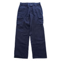 Dickies ダック地 カーゴ ワークパンツ 34 x 34 ネイビー キャンバス WP80NV