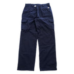 Dickies ダック地 カーゴ ワークパンツ 34 x 34 ネイビー キャンバス WP80NV