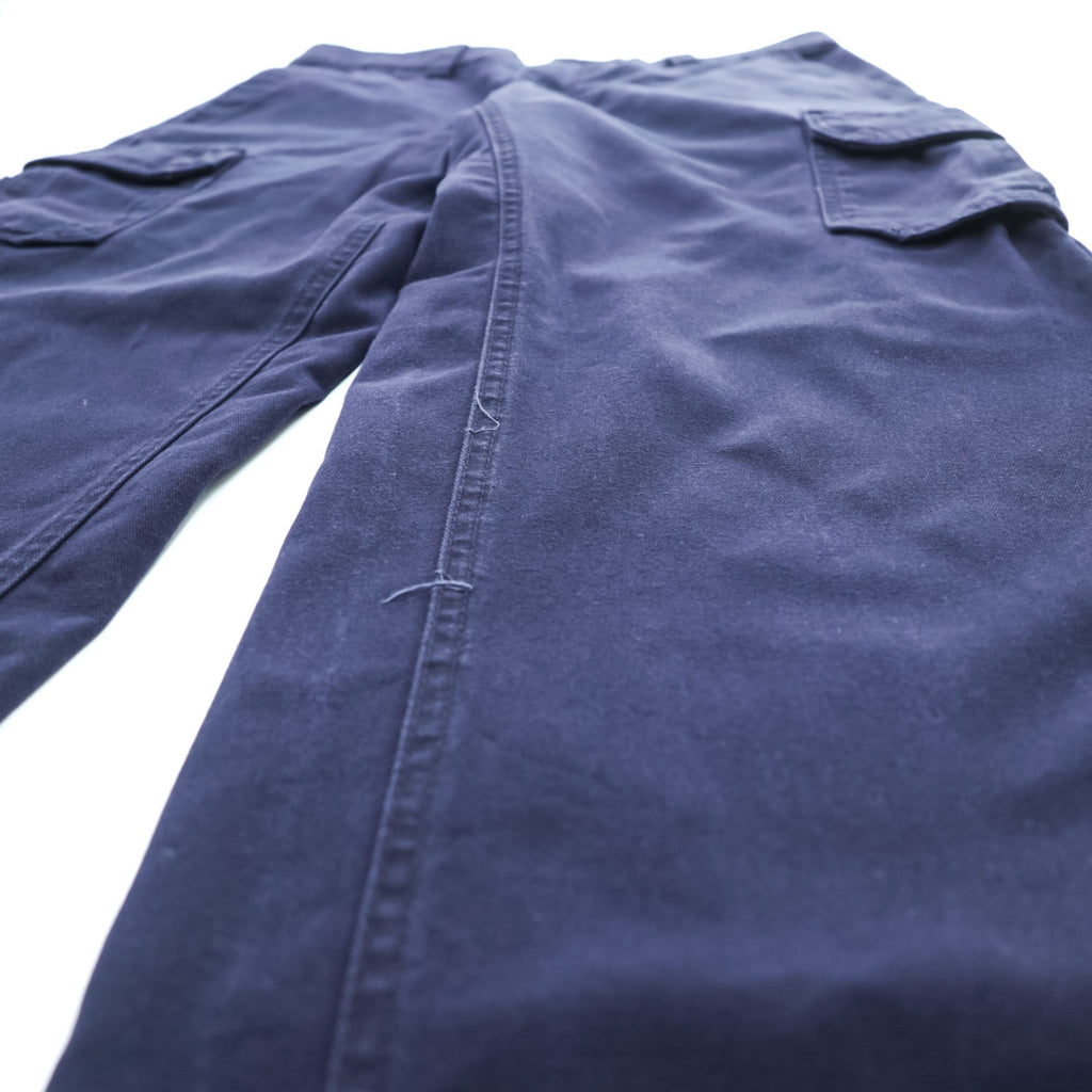 Dickies ダック地 カーゴ ワークパンツ 34 x 34 ネイビー キャンバス WP80NV