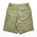 TOMMY BAHAMA プリーツショーツ RELAXED シルク100% ショートパンツ L ベージュ 2タック ハーフパンツ