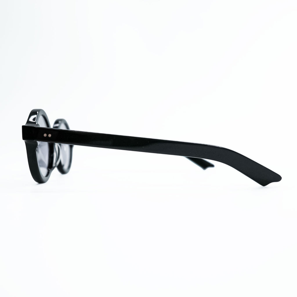 Few by NEW. サングラス F17 ラウンド ブラック テレビジョンカット NEWMAN 45_23-145-C1 BEAMS取扱い