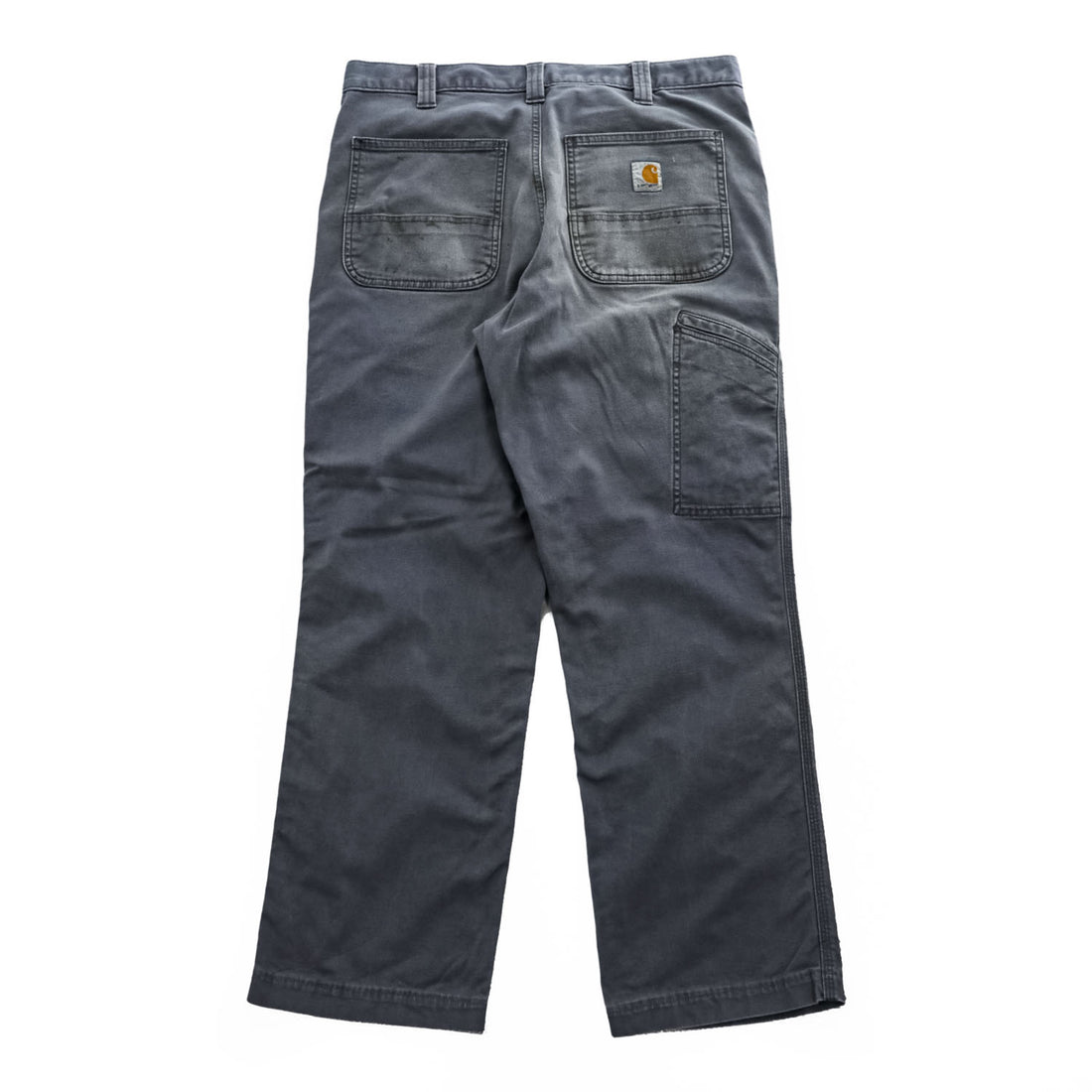 carhartt ストレッチキャンバス ワークパンツ 34x32 グラベルグレー RELAXED FIT Rugged Flex Rigby 102291