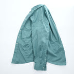 L.L.Bean ギンガムチェック 長袖 ボタンダウン シャツ L グリーン TRADITIONAL FIT 262253