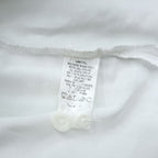 CUVABERA リネン レーヨン 半袖 キューバシャツ XL ホワイト ボックスシルエット グアヤベラ