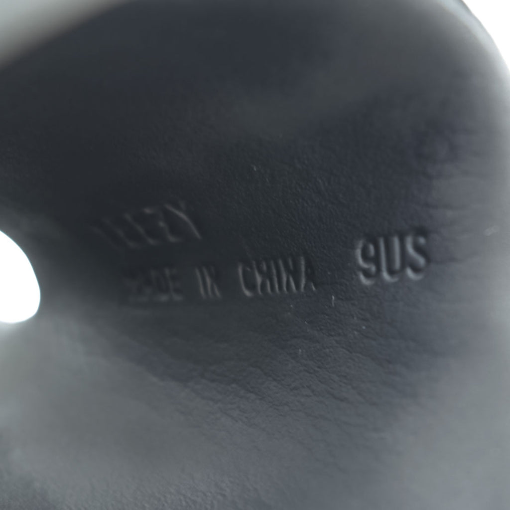 adidas イージースライド YEEZY SLIDE サンダル 27cm ブラック 厚底 フォーム