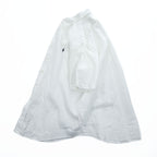 Ralph Lauren 90年代 ヴィンテージ 半袖 リネン シャツ XL ホワイト CLASSIC FIT 麻100% ボタンダウン