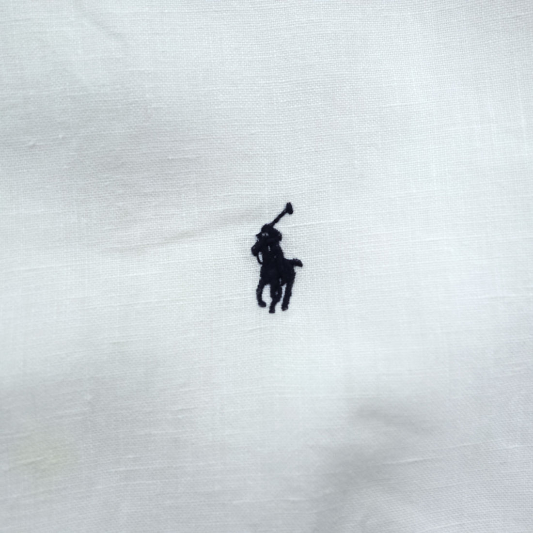 Ralph Lauren 90年代 ヴィンテージ 半袖 リネン シャツ XL ホワイト CLASSIC FIT 麻100% ボタンダウン