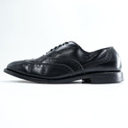 Allen Edmonds 米国製 レザー ドレスシューズ Chester 1903 革靴 27.5cm ウィングチップ メダリオン USA製