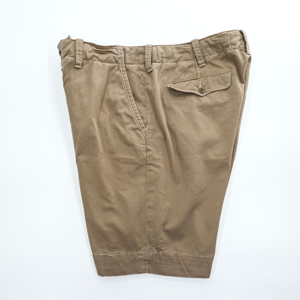 Polo Ralph Lauren 90年代 デッドストック ショートパンツ ハーフパンツ L ベージュ TALONジップ 未使用品