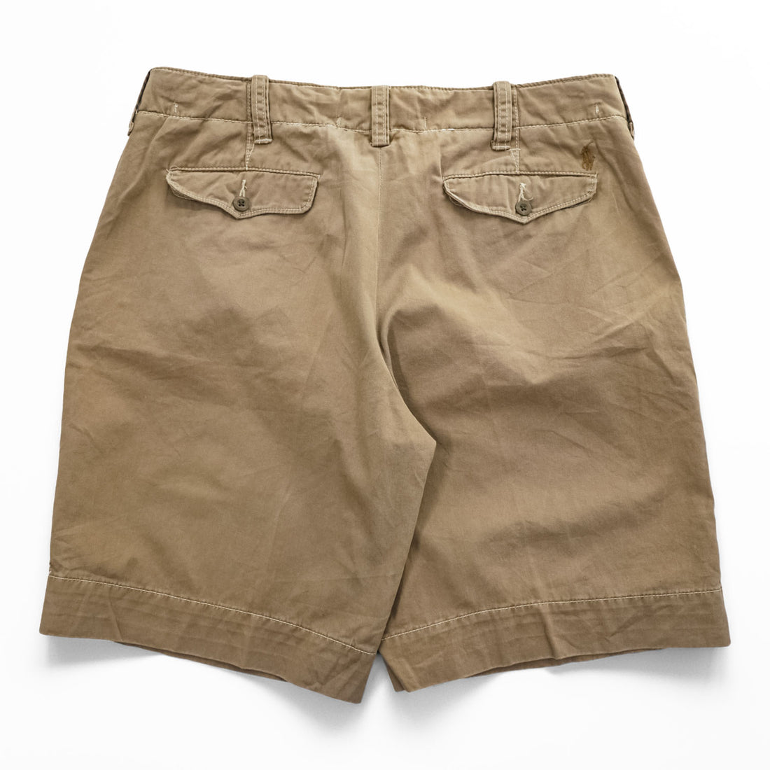 Polo Ralph Lauren 90年代 デッドストック ショートパンツ ハーフパンツ L ベージュ TALONジップ 未使用品