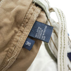 Polo Ralph Lauren 90年代 デッドストック ショートパンツ ハーフパンツ L ベージュ TALONジップ 未使用品