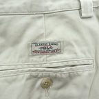 Polo Ralph Lauren 90s Vintage PHILIP SHORT Polo Chino Shorts M Beige