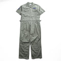 BlackWeirdos Jumpsuits, One-Piece Jumpsuit, Size L, Khaki Green, Back Print, Embroidery, Jumpsuit 23SS-JP01