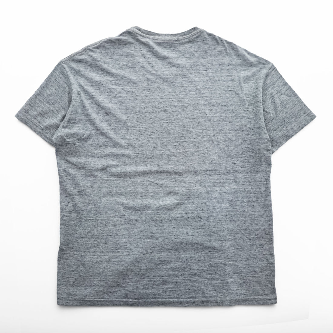 AURALEE 日本製 SUPERFINE COTTON シームレス クルーネック Tシャツ L 杢グレー シングルステッチ AL5ST001-SST