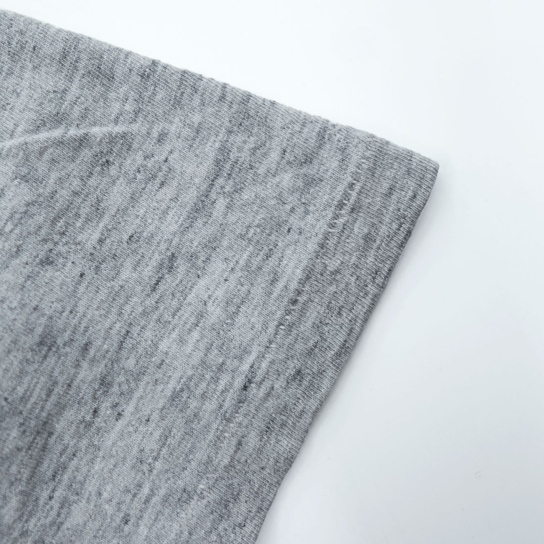 AURALEE 日本製 SUPERFINE COTTON シームレス クルーネック Tシャツ L 杢グレー シングルステッチ AL5ST001-SST