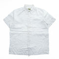 Mojito Collection 100% Linen White Short Sleeve Button Up Resort Shirt